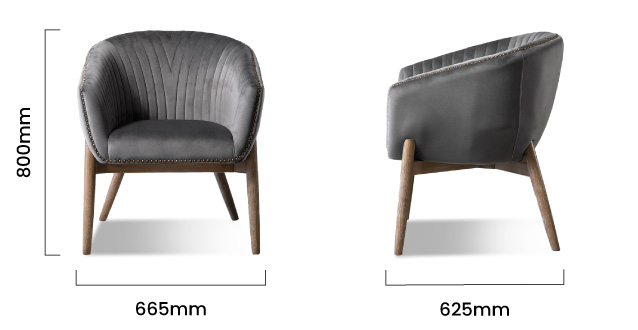 cielo_lennon_velvet_dining_room_chair_charcoal_dimensions